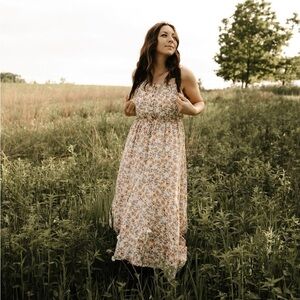 IDYLLWIND Floral Sleeveless Dress